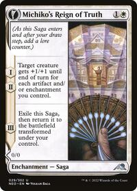 Michiko's Reign of Truth, Kamigawa: Neon Dynasty