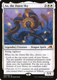 Ao, the Dawn Sky, Kamigawa: Neon Dynasty