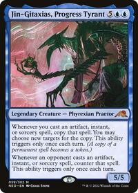 Jin-Gitaxias, Progress Tyrant, Kamigawa: Neon Dynasty