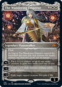 The Wandering Emperor (Showcase), Kamigawa: Neon Dynasty