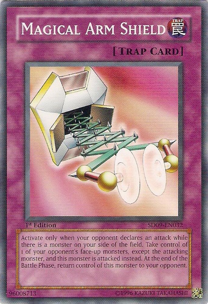 Magical Arm Shield, 1st-edition, front