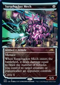 Surgehacker Mech (Showcase), Kamigawa: Neon Dynasty