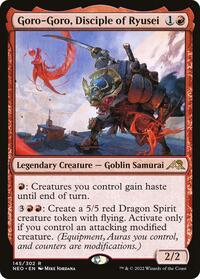 Goro-Goro, Disciple of Ryusei, Kamigawa: Neon Dynasty