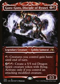 Goro-Goro, Disciple of Ryusei (Showcase), Kamigawa: Neon Dynasty