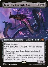 Junji, the Midnight Sky (Extended Art), Kamigawa: Neon Dynasty