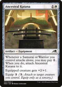 Ancestral Katana, Kamigawa: Neon Dynasty