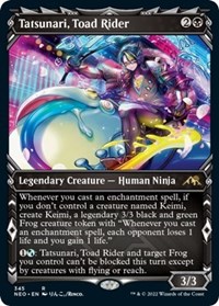 Tatsunari, Toad Rider (Showcase), Kamigawa: Neon Dynasty