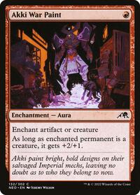 Akki War Paint, Kamigawa: Neon Dynasty
