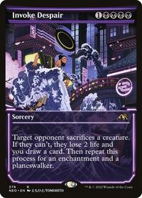 Invoke Despair (Showcase), Kamigawa: Neon Dynasty