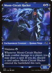 Moon-Circuit Hacker (Showcase), Kamigawa: Neon Dynasty
