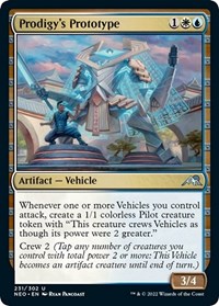 Prodigy's Prototype, Kamigawa: Neon Dynasty