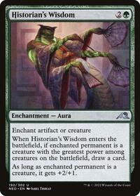 Historian's Wisdom, Kamigawa: Neon Dynasty