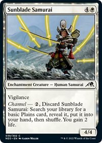 Sunblade Samurai, Kamigawa: Neon Dynasty