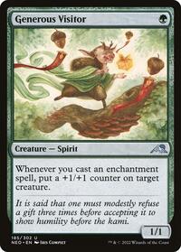 Generous Visitor, Kamigawa: Neon Dynasty
