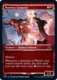 Peerless Samurai (Showcase), Kamigawa: Neon Dynasty