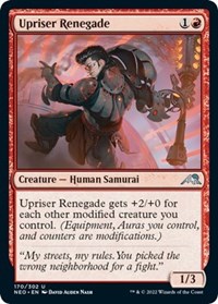 Upriser Renegade, Kamigawa: Neon Dynasty