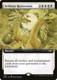 Brilliant Restoration (Extended Art), Kamigawa: Neon Dynasty
