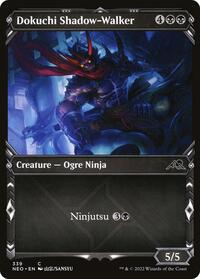 Dokuchi Shadow-Walker (Showcase), Kamigawa: Neon Dynasty
