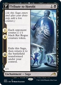 Tribute to Horobi (Extended Art), Kamigawa: Neon Dynasty