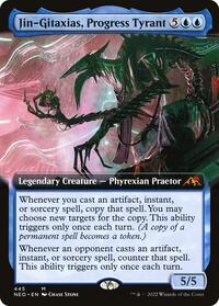 Jin-Gitaxias, Progress Tyrant (Extended Art), Kamigawa: Neon Dynasty