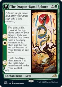The Dragon-Kami Reborn (Extended Art), Kamigawa: Neon Dynasty
