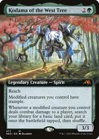 Kodama of the West Tree (Extended Art), Kamigawa: Neon Dynasty