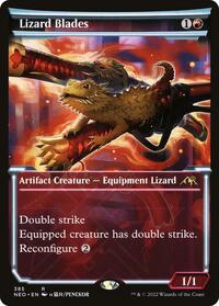Lizard Blades (Showcase), Kamigawa: Neon Dynasty