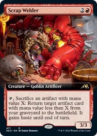 Scrap Welder (Extended Art), Kamigawa: Neon Dynasty