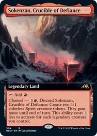 Sokenzan, Crucible of Defiance (Extended Art), Kamigawa: Neon Dynasty