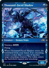 Thousand-Faced Shadow (Showcase), Kamigawa: Neon Dynasty