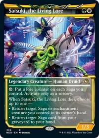Satsuki, the Living Lore (Showcase), Kamigawa: Neon Dynasty