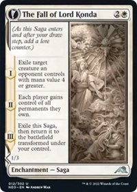 The Fall of Lord Konda, Kamigawa: Neon Dynasty