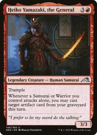 Heiko Yamazaki, the General, Kamigawa: Neon Dynasty