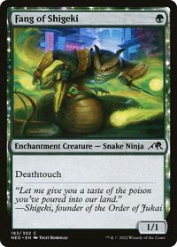 Fang of Shigeki, Kamigawa: Neon Dynasty