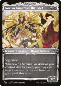 Norika Yamazaki, the Poet (Showcase), Kamigawa: Neon Dynasty