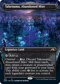 Takenuma, Abandoned Mire (Borderless), Kamigawa: Neon Dynasty