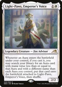 Light-Paws, Emperor's Voice, Kamigawa: Neon Dynasty