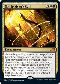 Spirit-Sister's Call, Kamigawa: Neon Dynasty