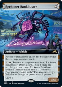 Reckoner Bankbuster (Extended Art), Kamigawa: Neon Dynasty