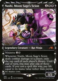 Nashi, Moon Sage's Scion (Showcase), Kamigawa: Neon Dynasty