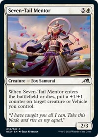 Seven-Tail Mentor, Kamigawa: Neon Dynasty