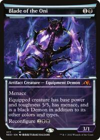 Blade of the Oni (Showcase), Kamigawa: Neon Dynasty