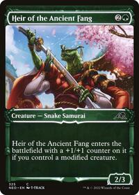 Heir of the Ancient Fang (Showcase), Kamigawa: Neon Dynasty