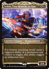 Isshin, Two Heavens as One (Showcase), Kamigawa: Neon Dynasty