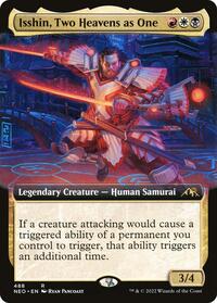 Isshin, Two Heavens as One (Extended Art), Kamigawa: Neon Dynasty