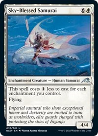 Sky-Blessed Samurai, Kamigawa: Neon Dynasty