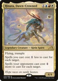 Hinata, Dawn-Crowned, Kamigawa: Neon Dynasty