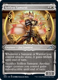 Selfless Samurai (Showcase), Kamigawa: Neon Dynasty