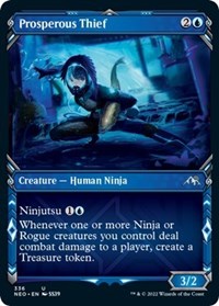 Prosperous Thief (Showcase), Kamigawa: Neon Dynasty
