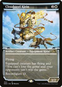 Cloudsteel Kirin (Showcase), Kamigawa: Neon Dynasty